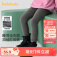 巴拉巴拉balaOne兒童加絨打底褲女童加厚保暖2025冬裝長褲子209425123003