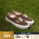VANS范斯官方 Authentic 44 DX豹紋安納海姆某書(shū)熱門(mén)帆布鞋低幫 豹紋 36.5