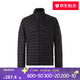 迪卡儂（DECATHLON）短款羽絨服輕薄薄外套戶外運(yùn)動(dòng)保暖內(nèi)膽排骨羽絨服TREK100 男款-黑色-立領(lǐng) L