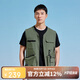 探路者（TOREAD）馬甲 春夏運動戶外男士多功能休閑釣魚背心 百搭透氣機能工裝服
