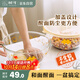 樹(shù)可湯盆帶蓋玻璃耐高溫和面盆食品級烘焙奶油專(zhuān)用發(fā)醒面揉面洗菜打蛋