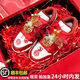耐克（NIKE）婚鞋男鞋女鞋 新中式國風(fēng)AJ1紅色秀禾婚鞋情侶鞋送老婆休閑鞋板鞋 金枝玉葉-視頻款