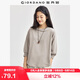佐丹奴T恤女秋季純棉純色女士寬松圓領(lǐng)七分袖上衣女05325791