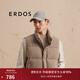 ERDOS 休閑風(fēng)鴨舌帽棒球帽戶(hù)外無(wú)染色質(zhì)感休閑男士帽子 無(wú)染羊絨色 55cm-57cm