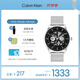 凱文克萊（Calvin Klein）官方正品CK男表型格勇敢的心運動手表送男友鋼色25200213七夕禮物