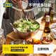 宜家（IKEA）布朗達布蘭科不銹鋼沙拉盆烘焙料理盆面盆碗家用餐具 不銹鋼上菜用碗20cm
