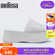 Melissa（梅麗莎）新款厚底貝琪復古摩登時(shí)尚女果凍拖鞋32818 灰色 53814 37
