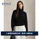 Polo Ralph Lauren 拉夫勞倫  女裝 25年早秋絞花編結(jié)棉質(zhì)針織衫RL26887 001-黑色 M
