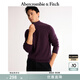 Abercrombie & Fitch【反季優(yōu)惠】男裝24秋冬款經(jīng)典小麋鹿套頭針織衫毛衣KI120-4149 深紫色 M (180/100A)