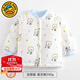 G.DUCKKIDS小黃鴨寶寶薄棉保暖春裝上衣嬰兒夾棉內膽棉衣內穿兒童小棉襖外套 獅子-加厚款 90 cm 【建議80-87cm/24斤】