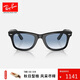 雷朋（RayBan）徒步旅行者男女款太陽(yáng)鏡方形鏡框眼鏡顯臉小修顏墨鏡0RB2140F禮物