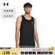 安德瑪（UNDERARMOUR）春夏Launch男子跑步運動(dòng)背心1382585 黑色001 L