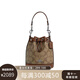 COACH蔻馳女包 Mini Bucket Bag 女士水桶包手拎包斜挎包 香港倉 棕色 CR145-SVWQ3
