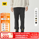 CAT卡特新品男戶外收腳設(shè)計(jì)兩貼袋寬松美式復(fù)古工裝長(zhǎng)褲七夕禮物 黑色 XL