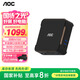 AOC國家補貼20%Mini迷你主機小苔蘚M3商用辦公家用臺式電腦迷你臺式機電腦【N150 8GB 256GB 可壁掛】