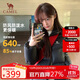 駱駝（CAMEL）抱抱戶(hù)外羽絨服短款拒水保暖外套面包服 PN121L黑色 XL