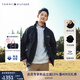 TOMMY HILFIGER出走都市25秋冬男裝風(fēng)衣款軟殼夾克/防水可收納帽立領(lǐng)外套 【風(fēng)衣款軟殼夾克】經(jīng)典黑BDS L （推薦：150-165斤）
