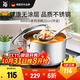 WMF德國福騰寶湯鍋不銹鋼燉煮鍋雙耳煲湯Astoria燜鍋20cm廚房好物