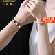 法蔻貔貅手鏈情侶款一對(duì)小眾招財(cái)轉(zhuǎn)運(yùn)手串男女手飾周年紀(jì)念情人節(jié)禮物 情侶一對(duì)