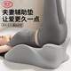 浪莎情人節520同房墊趴睡枕房事趴趴枕頭情趣夫妻同房墊床上行房神器 淺灰色【多姿勢夫妻愛(ài)愛(ài)墊】 60cm*36cm 含枕芯 ：套裝送小枕頭