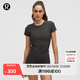 lululemon丨All It Takes 女士運動(dòng) T 恤 *羅紋 Nulu? 瑜伽上衣 LW3GNAS 石墨灰 XS /4