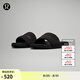 lululemon丨restfeel slide 男士拖鞋 *徽標(biāo)款 LM9AYYS 黑/黑/黑 42