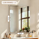 全品屋鏡子貼墻鏡高清浴室鏡子掛墻洗漱臺衛浴鏡無(wú)邊框衛生間鏡子40*60