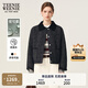 Teenie Weenie小熊女裝棉服2025冬季新款時髦菱形格保暖巴恩風(fēng)外套 黑色 M