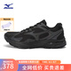 美津濃（MIZUNO）【RACER S】軟底輕便運(yùn)動(dòng)跑步鞋男女同款緩震透氣休閑慢跑鞋 01/黑色 42 (270mm)