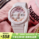 卡西歐（CASIO）手表BABY-G霓虹夜光雙顯 防水防震運動(dòng)電子表 學(xué)生女表 BGA-250-7A2