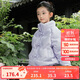 巴拉巴拉童裝女童羽絨服2024冬裝保暖短款新中式寶寶立領(lǐng)外套208424107012