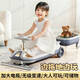 卡卡曼兒童電動(dòng)扭扭車(chē)1-3-6歲大人可坐充電高續航大馬力玩具寶寶拖地車(chē) 頂配藍【12V大電瓶+可變速+拖斗+可坐大人】 周歲生日禮物成人搖搖車(chē)充電溜溜車(chē)