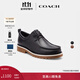 蔻馳（COACH）男士男鞋BANKS靴子商務(wù)鞋靴通勤休閑皮鞋百搭鞋子 黑色 41