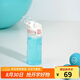 樂扣樂扣（LOCK&LOCK）人魚線塑料運動水杯便攜水壺帶刻度提手男女水杯子520ML淡粉色