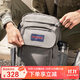 JANSPORT杰斯伯雙肩包男電腦包背包書(shū)包女大學(xué)生包旅行包 4NVC 7H6 淺灰色-側袋+隔層