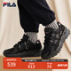FILA 斐樂(lè )男鞋TREK 滿(mǎn)天星老爹鞋男休閑時(shí)尚運動(dòng)鞋商場(chǎng)同款 黑/南極灰-ABD 39