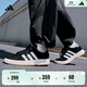 adidas「面包鞋」GRAND COURT BASE 00s休閑低幫板鞋男女阿迪達斯   黑色/白色/樹(shù)脂黃(推薦女生選小半碼)   42