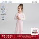 Aimer kids愛(ài)慕嬰幼奶皮小豬佩奇海底游/甜心比熊男女?huà)胗组L(cháng)袖連體爬服 小豬佩奇-人魚(yú) 80cm （15-20斤）