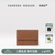 VANESSA HOGAN  VH女包新品糯糯錢包頭層植鞣牛皮多卡位收納便攜零錢包生日禮物 美拉德棕