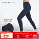 MAIA ACTIVE【虞書(shū)欣同款】腰精褲 收腹細腰高彈緊身瑜伽褲健身褲子九分褲女 9分口袋款-多瑙河藍 M