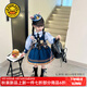 G.DUCKKIDS小黃鴨瘋狂動(dòng)物園洛麗塔公主裙女童連衣裙春秋季朱迪兔子警官裙子 朱迪兩件套領(lǐng)帶 110 尺碼4~5歲【100-110cm】cm