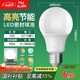FSL佛山照明LED球泡10W大口節(jié)能燈泡E27炫銀日光色6500K