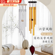 衛(wèi)辭戶外風(fēng)鈴中式掛件多巴胺治愈系風(fēng)鈴客廳陽臺(tái)防鳥進(jìn)房間風(fēng)鈴高顏值 六管風(fēng)鈴【原木色磨砂銀-清新簡(jiǎn)約】 長(zhǎng)70cm直徑4cm一個(gè)裝
