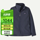 PATAGONIA青少年R1 techface軟殼抓絨夾克保暖外套女生可穿巴塔哥尼亞64800 SMBD熏藍色 2XL