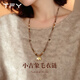 TFY秋冬小吉象精致高級感毛衣鏈女長(cháng)款輕奢2025新款小眾串珠項鏈配飾 小吉象毛衣鏈