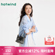 熱風(fēng)（Hotwind）包包25年春季新款女士擦色手提斜挎包百搭單肩斜挎包餃子包 72黑灰 迷你