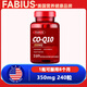 FABIUS美國進(jìn)口還原型輔酶q10膠囊泛醇350mg240粒大劑量中老年保護心臟 【高濃度輔酶Q10】240粒*1瓶