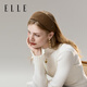 ELLE禮物發(fā)箍女法式寬邊亮片頭箍布藝發(fā)飾品頭飾發(fā)卡子