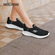 斯凱奇（Skechers）秋季款女士一腳蹬健步鞋時尚百搭休閑鞋125642