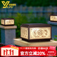 意利普（YILIPU）太陽(yáng)能柱頭燈簡(jiǎn)約現代新中式圍墻柱子燈別墅庭院大門(mén)前柱子裝飾燈 【富祥?！刻?yáng)能四色-40公分